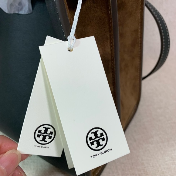 NEW Tory Burch Lee Radziwill Double Black Leather Satchel/Shoulder Bag/Crossbody - Picture 16 of 16